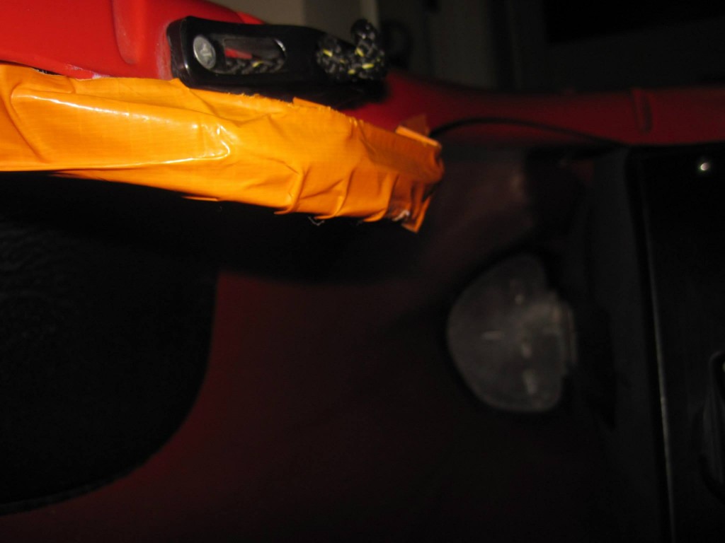 Hip Pad and Footrest Modification