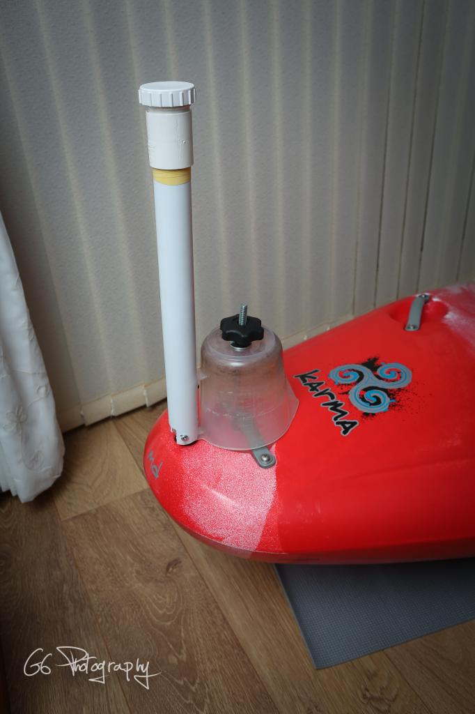 very slick and low cost GoPro pole solution.