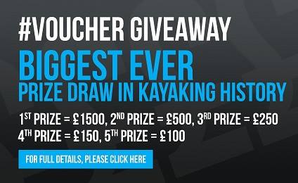 Kayaks Biggest Ever Free Prize Draw