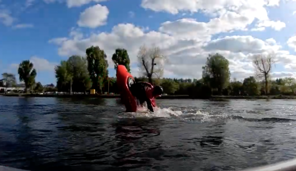 Flatwater Freestyle Kayaking Tutorial: How to Front Loop