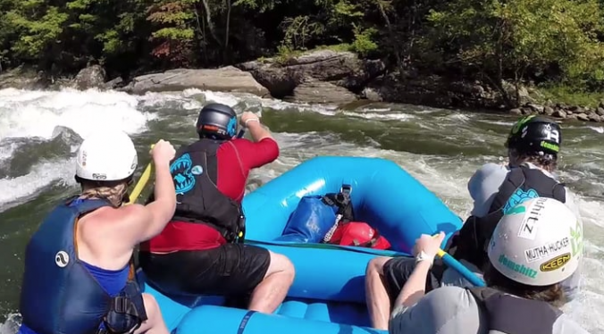 Demshitz Rafting Upper Gauley 2015