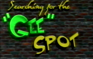 Searching For The Gee Spot