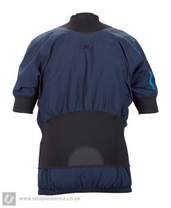 You get the highly adjustable and effective twin waist seal as seen on other Sweet whitewater tops.