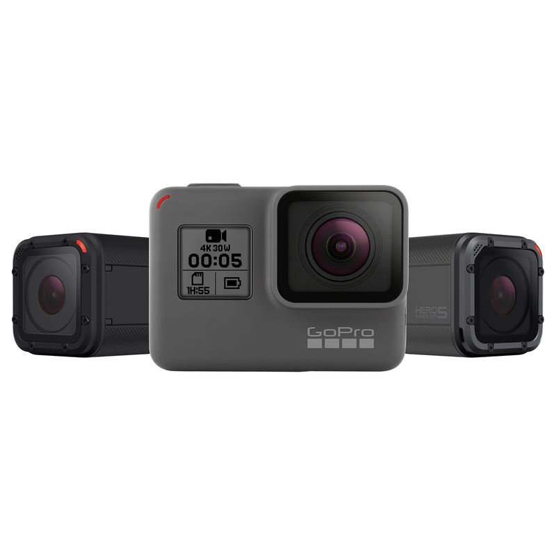 GoPro Hero 5 and Session 5