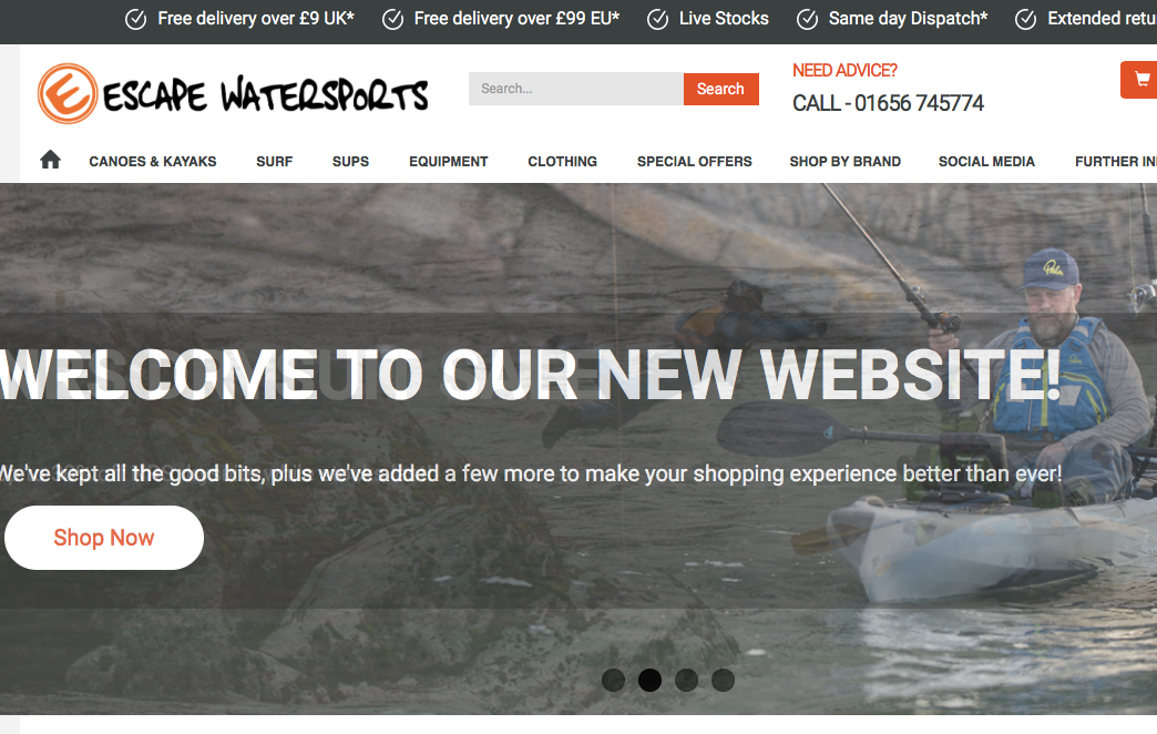 New Websites For Waka And Escape